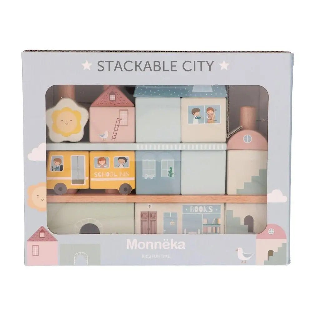 Ville Empilable en bois