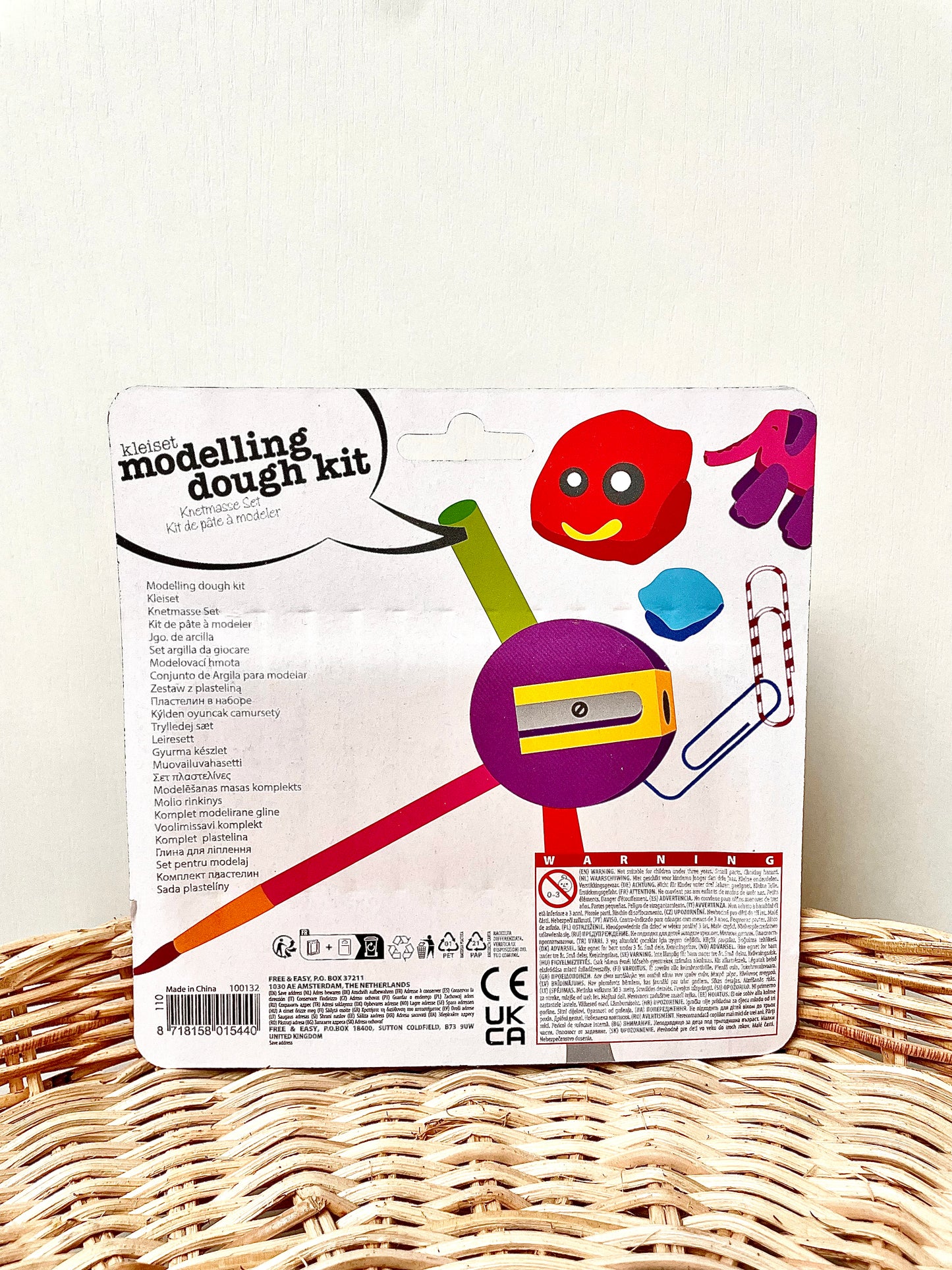 Pack de 12 Bâtonnets de Pâte à Modeler