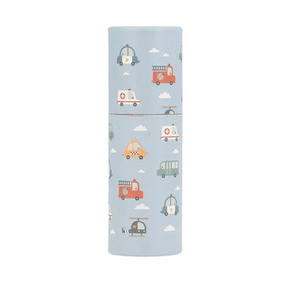 Tube de 12 crayons City Cars