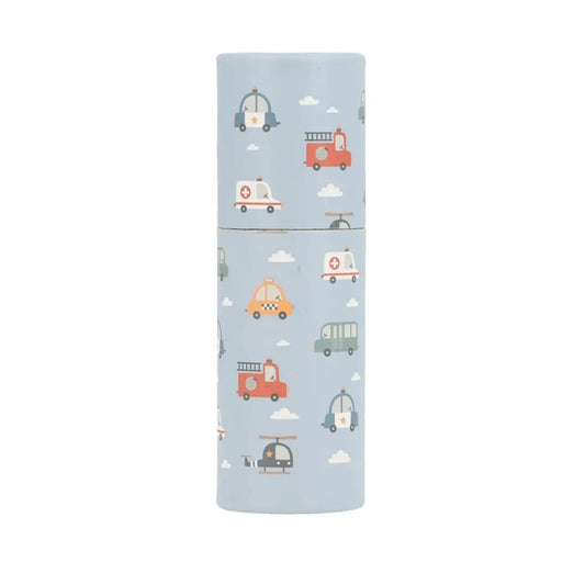 Tube de 12 crayons City Cars