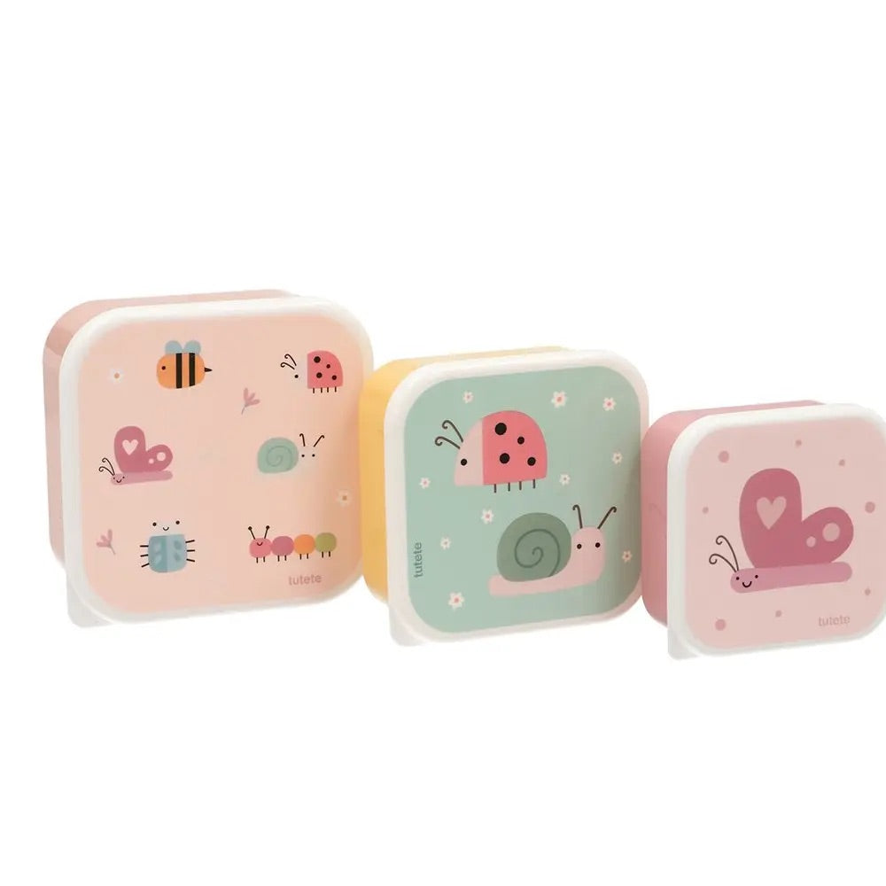 3 Boîtes Déjeuner Bugs
