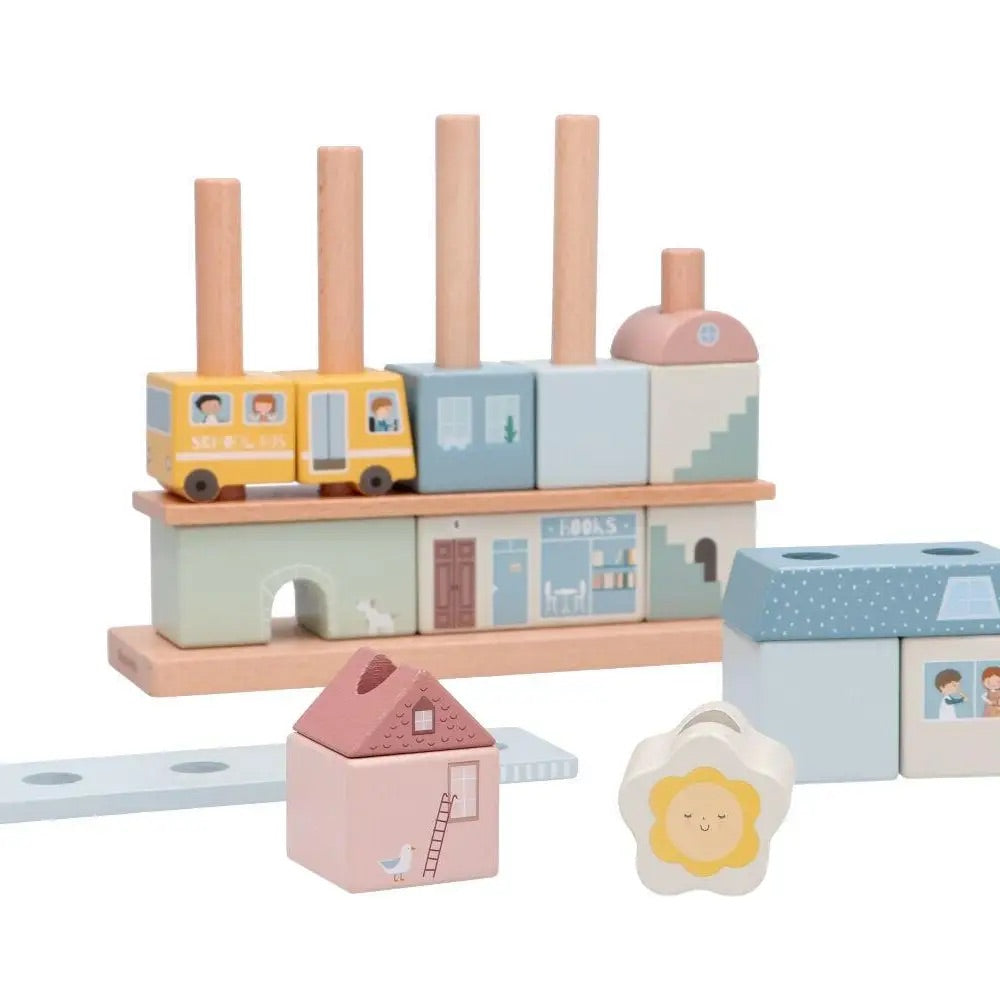 Ville Empilable en bois